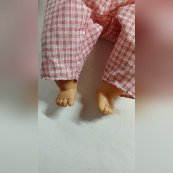 Vintage Cititoy Baby Doll 1999 Girl W/ Pacifier Cloth Body 13" - Picture 6 of 7